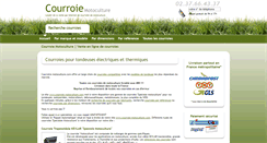 Desktop Screenshot of courroie-motoculture.com